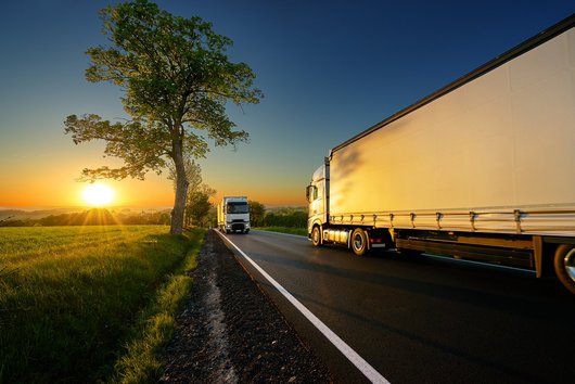 Stricter rules for eye tests apply to truck driving licences.