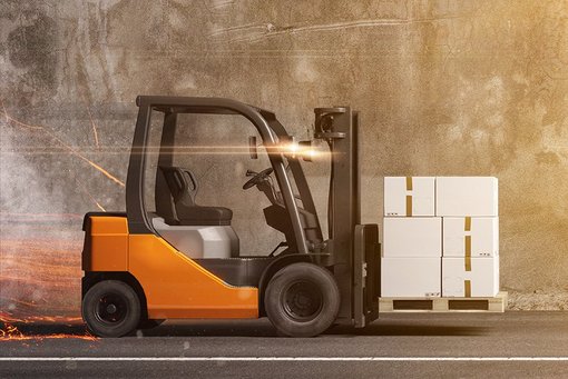 The forklift truck is regarded as the best-known industrial truck.
