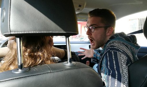 If the driving instructor screams during the driving lesson, this should be addressed.